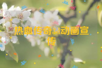 热血传奇3d动画宣传