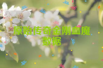原始传奇金刚血魔数据