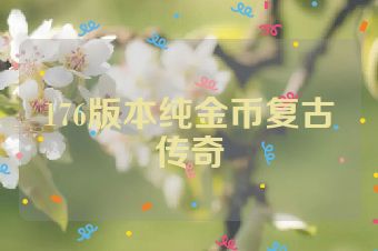 176版本纯金币复古传奇