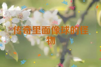 传奇里面像球的怪物