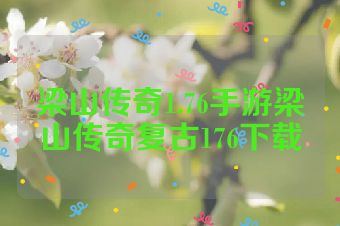 梁山传奇1.76手游梁山传奇复古176下载