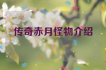 传奇赤月怪物介绍