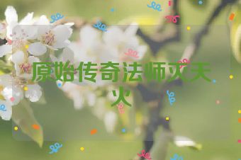 原始传奇法师灭天火