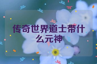 传奇世界道士带什么元神