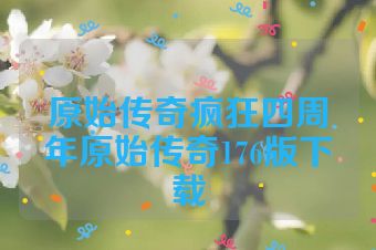 原始传奇疯狂四周年原始传奇176版下载
