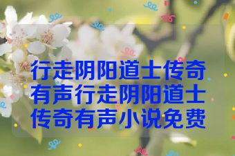 行走阴阳道士传奇有声行走阴阳道士传奇有声小说免费