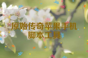 原始传奇苹果手机脚本工具