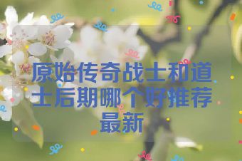 原始传奇战士和道士后期哪个好推荐最新