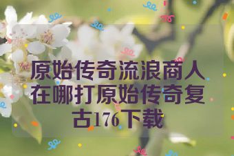 原始传奇流浪商人在哪打原始传奇复古176下载