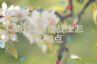 奇迹8000点战士怎么加点