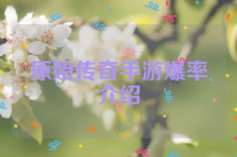 原始传奇手游爆率介绍
