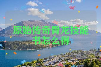 原始传奇骨龙技能书怎么得