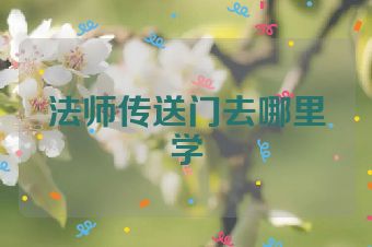 法师传送门去哪里学
