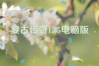 复古传奇1.85电脑版