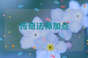 传奇法师加点