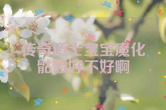 传奇道士宝宝魔化骷髅好不好啊