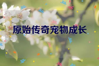 原始传奇宠物成长