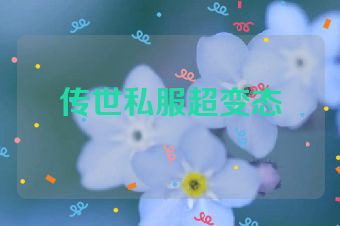 传世私服超变态