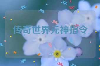 传奇世界元神指令