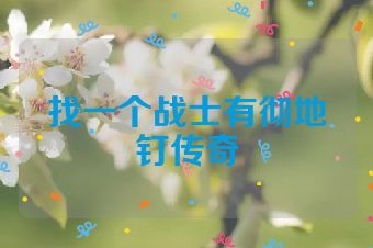 找一个战士有彻地钉传奇