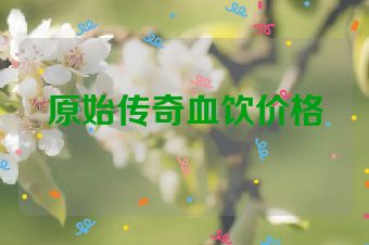 原始传奇血饮价格