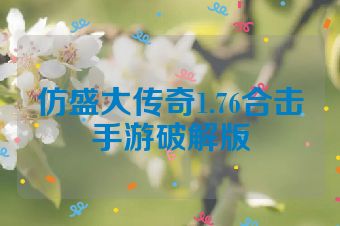 仿盛大传奇1.76合击手游破解版
