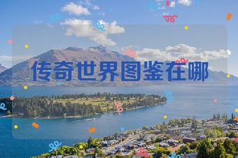 传奇世界图鉴在哪