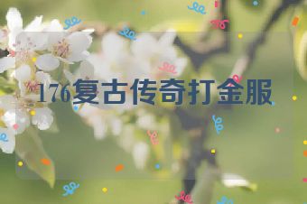 176复古传奇打金服