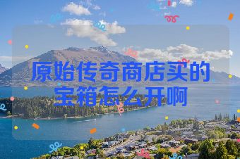 原始传奇商店买的宝箱怎么开啊