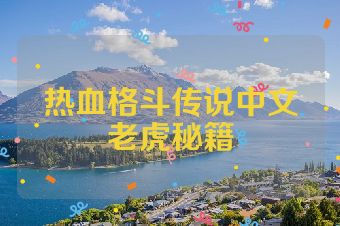 热血格斗传说中文老虎秘籍