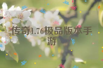 传奇1.76极品版本手游