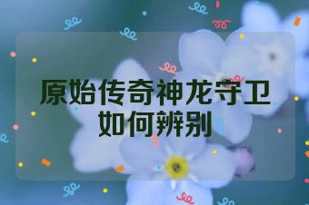 原始传奇神龙守卫如何辨别