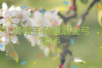 传奇手游新职业弓箭手