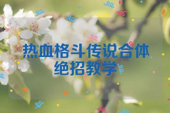 热血格斗传说合体绝招教学