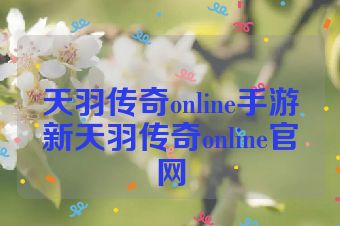 天羽传奇online手游新天羽传奇online官网