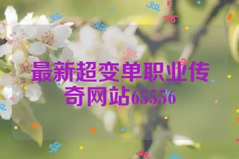 最新超变单职业传奇网站65556
