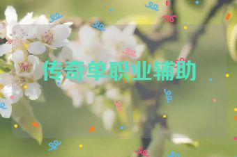 传奇单职业辅助