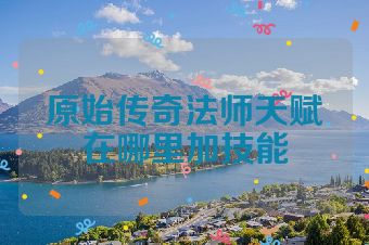 原始传奇法师天赋在哪里加技能