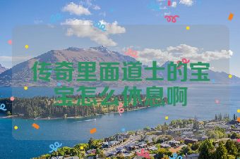 传奇里面道士的宝宝怎么休息啊