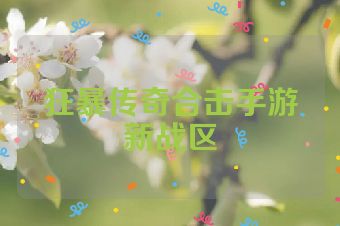 狂暴传奇合击手游新战区