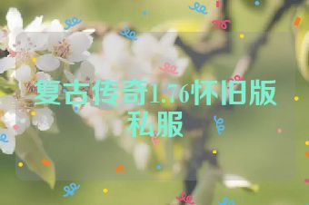 复古传奇1.76怀旧版私服