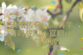 天羽传奇online有手游吗战online官网602三端互通