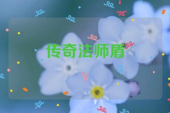 传奇法师盾
