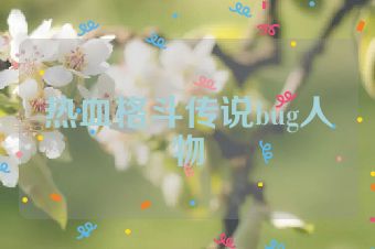 热血格斗传说bug人物