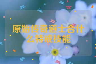 原始传奇道士合什么特戒技能