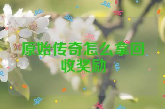 原始传奇怎么拿回收奖励