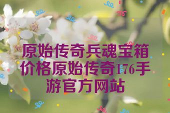 原始传奇兵魂宝箱价格原始传奇176手游官方网站