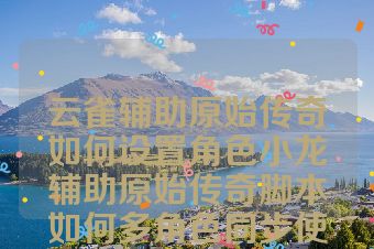 云雀辅助原始传奇如何设置角色小龙辅助原始传奇脚本如何多角色同步使用