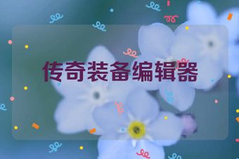 传奇装备编辑器
