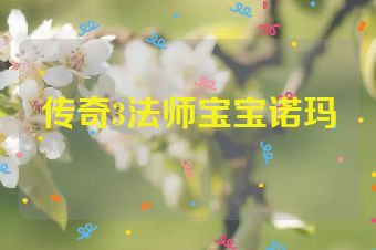 传奇3法师宝宝诺玛